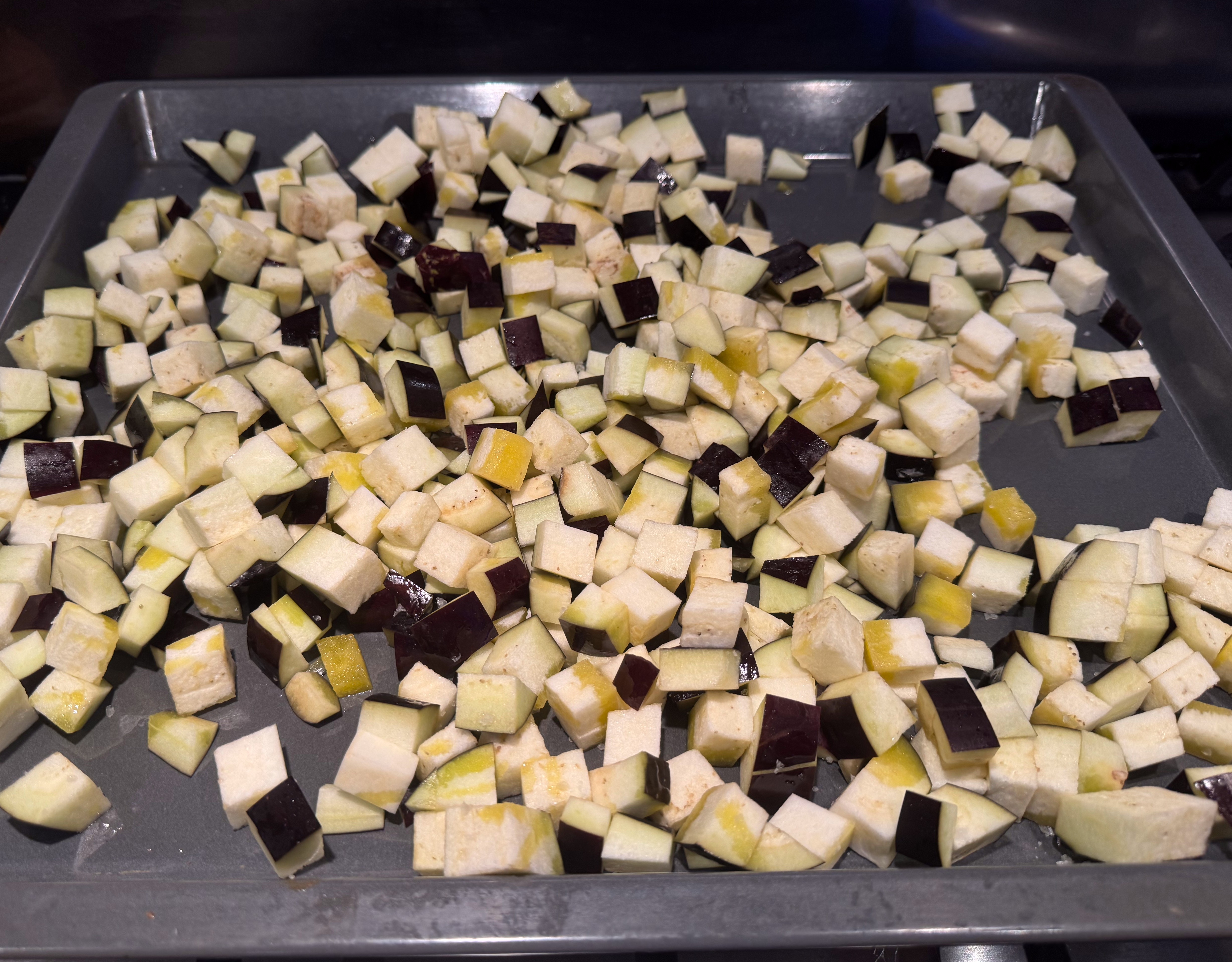 aubergine before cooking