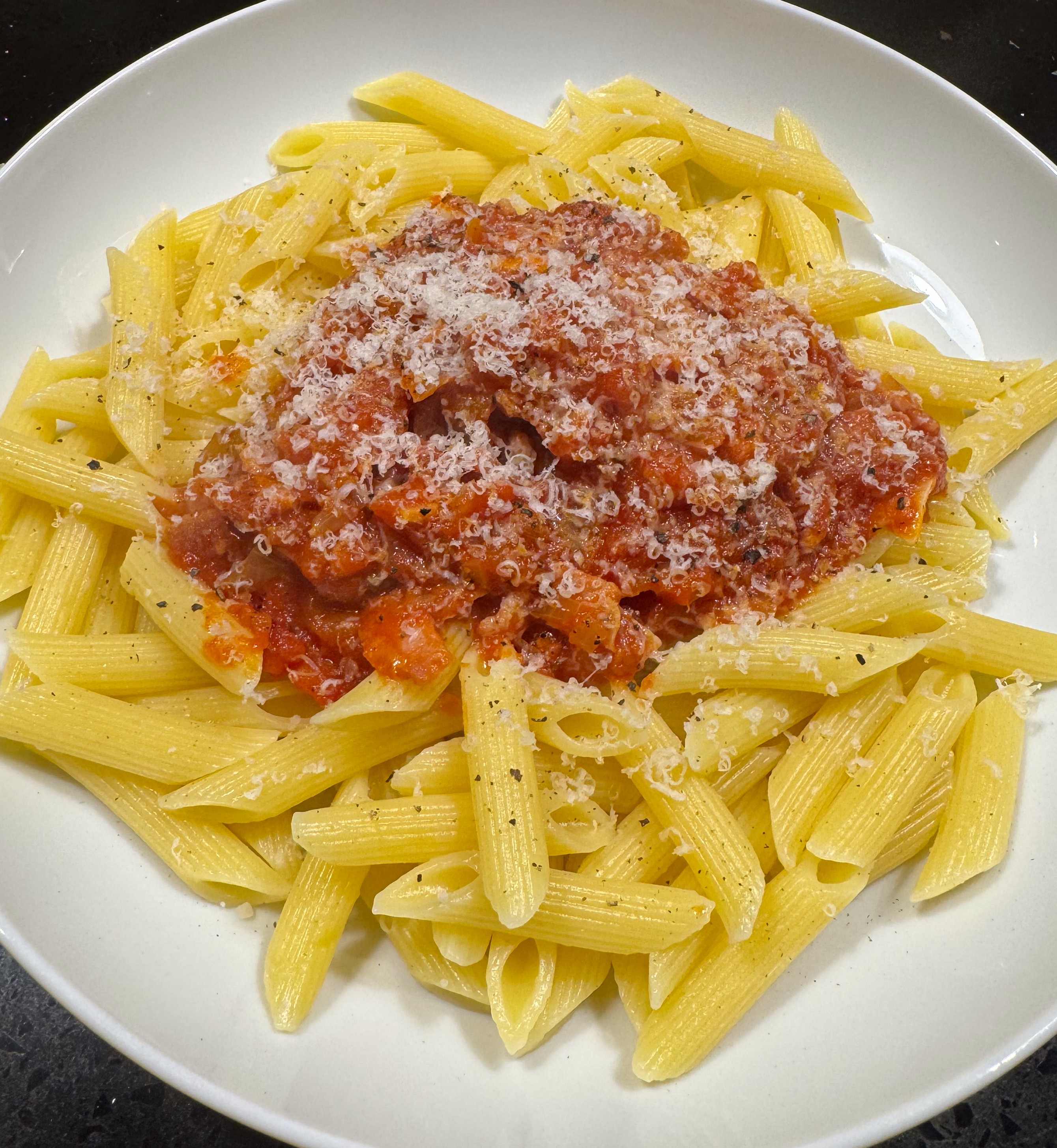 Bacon and Tomato Pasta