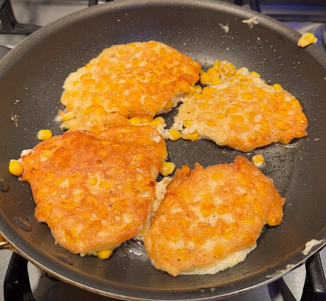 Sweetcorn Fritters