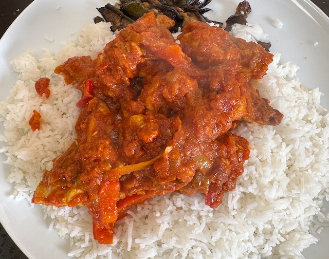 Chicken Jalfrezi