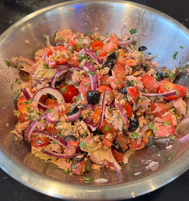 Making the topping