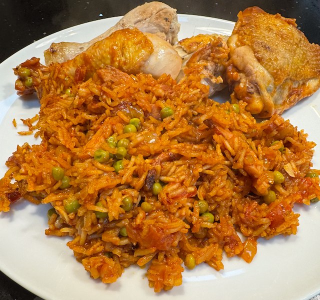 Chicken, Rice and Peas