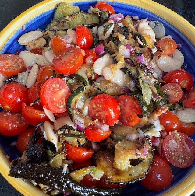 Butter Bean and Tomato Salad