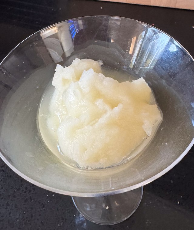 Lime and Tequila Sorbet