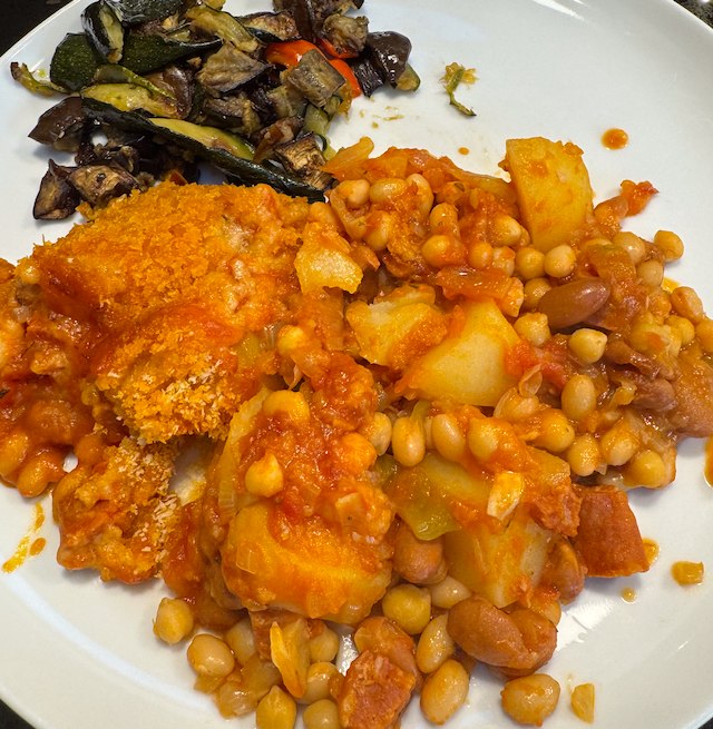 Reb's Portuguese Sausage Casserole