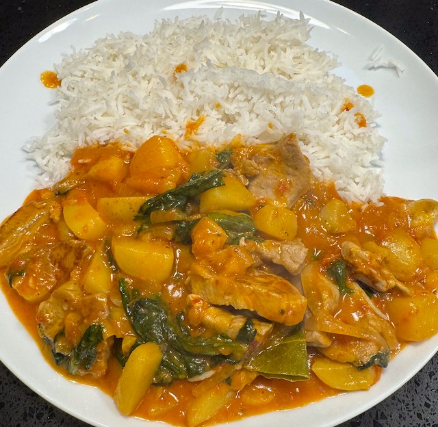 Thai Red Curry Pork